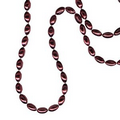 Mini Football Shaped Mardi Gras Sportbeads